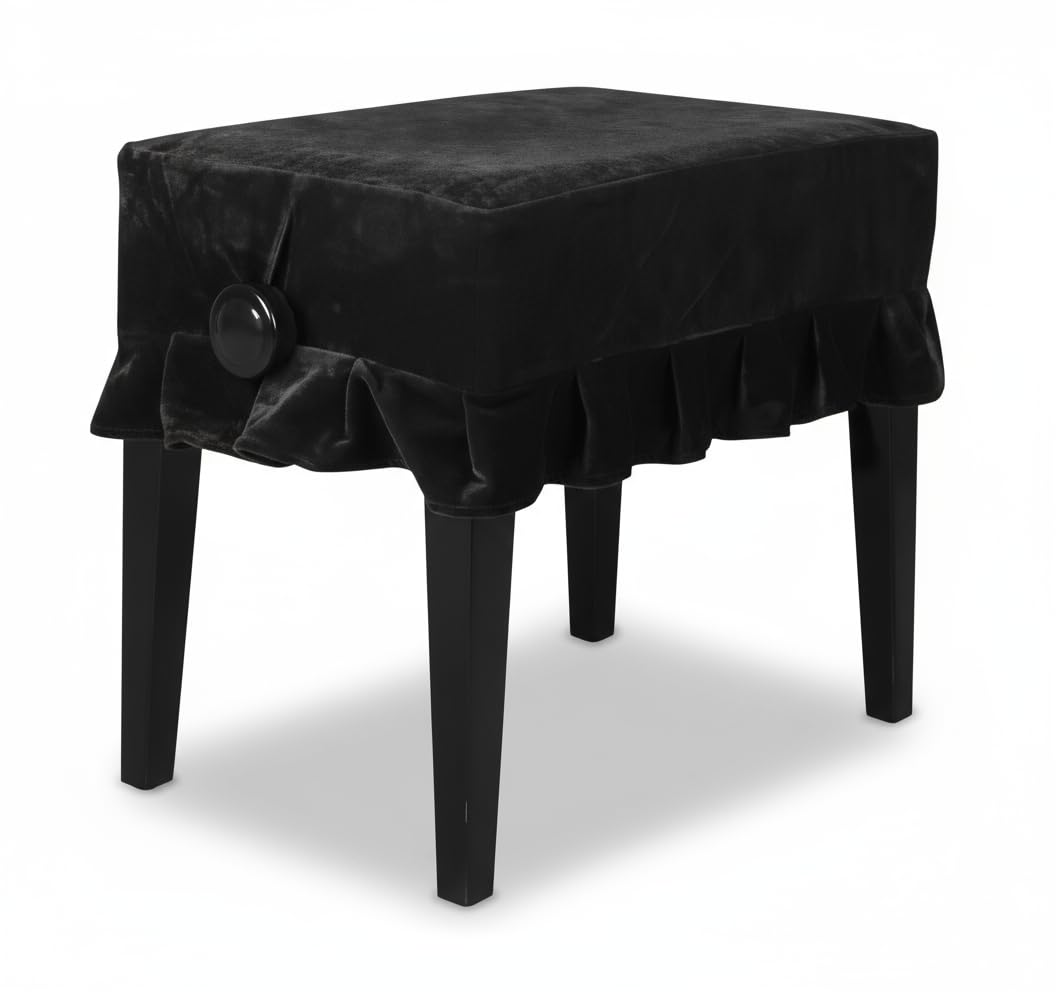 Alomejor Copertura per sedia per pianoforte copertura per banco per pianoforte divano singolo universale
