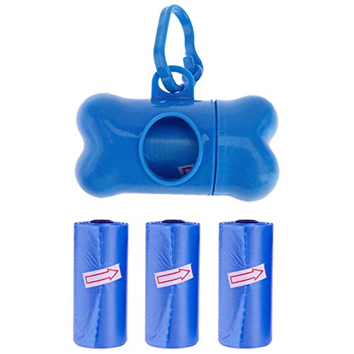 Dispenser Porta Sacchetto per Cani con 3 Rotoli di...