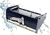 【ALTA CALIDAD】: Hecho de aleación de aluminio, caja de masilla de gran capacidad, gran espacio de almacenamiento, gran área de raspado.