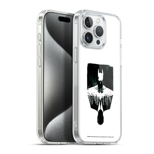 Funda gel Batman iPhone 15 Pro Max carcasa silicona suave DC Comics Paisaje Urbano 1