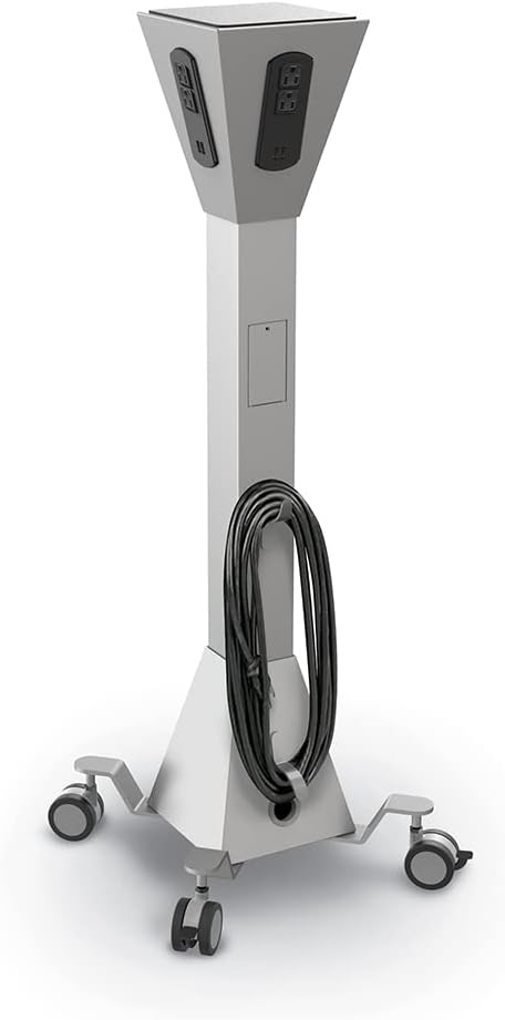 MooreCo MoorePower Tower, AC Outlet, USB Charge, 13.5' Power Cable (27735)