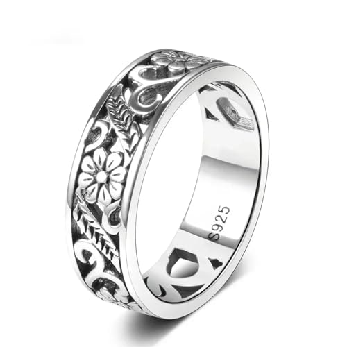 Bague vintage ajustable fleur finissez-en avec les bijoux trop lourds
