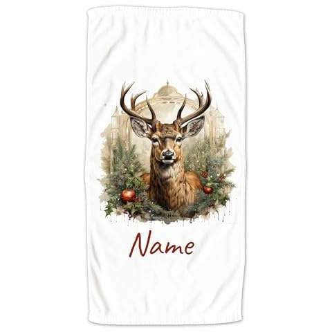 Serviette de bain GRAZDesign motif cerf Cover