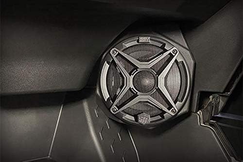 SSV Works 2017+ Can-Am Maverick X3 Front Kick Pods con 6.5" de altavoces miniatura 2