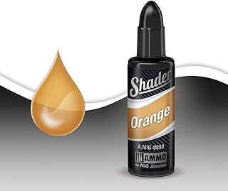 Ammo Mig Acrylic Shader 10ml - Orange Shader - Model Building Paints and Tools # AMIG0850