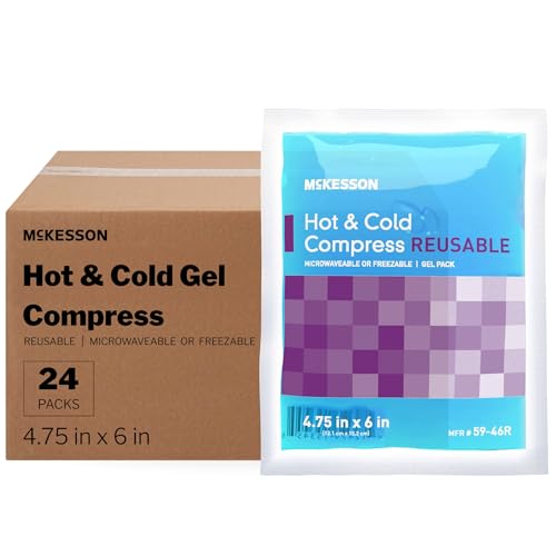 McKesson Reusable Gel Ice Hot Packs (24 Pack)