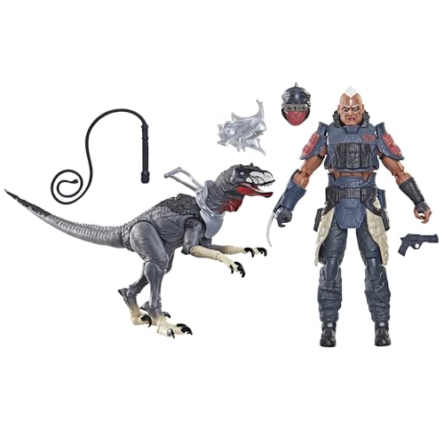 G.I. JOE Classified Series, 196 Professeur Rottclaw et Cobra Deinonychus, Figurine de Collection de 15 cm et Jouet Dinosaure