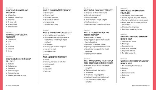 The Book of Personality Tests: 25 Easy to Score Tests that Reveal the Real You: Volume 8