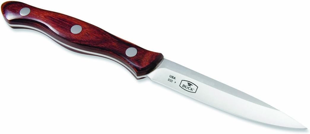 Buck Knives Kitchen 4-Inch Cutlery Paring Knife Rosewood (2.75 x 1.75 x 10, Rosewood)