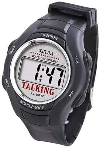 Generico XJ-697Ti Talking Watch showing 1:47 on display