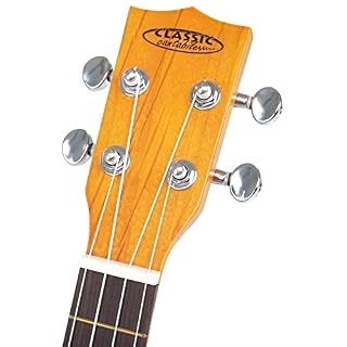 Classic Cantabile UC-240P NAT ukulélé de concert ananas - Les Beatles, Paul McCartney, John Lennon, RIngo Starr, George Harrison Classic Cantabile UC-240P NAT ukulélé de concert ananas – Image 3