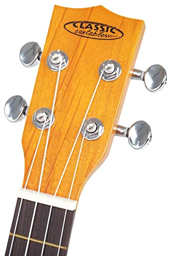 Classic Cantabile UC-240P NAT ukulélé de concert ananas - Les Beatles, Paul McCartney, John Lennon, RIngo Starr, George Harrison Classic Cantabile UC-240P NAT ukulélé de concert ananas – Image 4