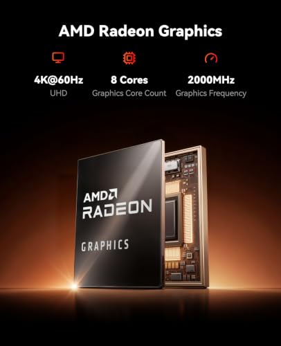 Image of KAMRUI E3B AMD Ryzen 7 7730U Mini Gaming PC, 16GB RAM 1TB SSD Mini PC | Windows 11 Pro, Up to 4.5GHz, 8C /16T, 4K Triple Display, WiFi6 /BT5.2, Mini Desktop Computers for Home /Office /Business /Gaming
