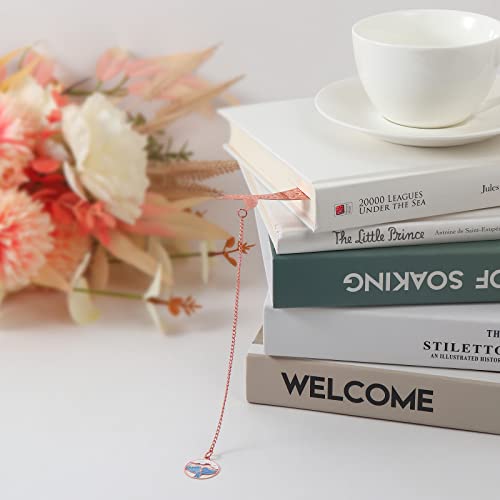 Phineon Metal Whale Bookmark Birthday Gift For Readers Librarian Book Lovers Bookworm Brass Book Marks Mothers Day Christmas Valentine's Day Gifts For Teachers Students Lady #TOP2