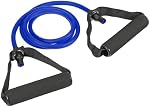PATIKIL Resistance Bands Single Exercise Bands with Foam Handles Working Out Stretch Bands for Home Workouts Gym Physical Fitness Yoga