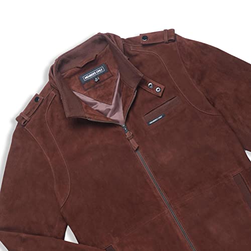 Members Only Women's Soft Suede Iconic Oversized Jacket2