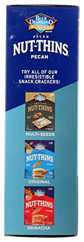 Image of Blue Diamond NutThins Cracker Snacks, Pecan, Boxes, 4.25 oz