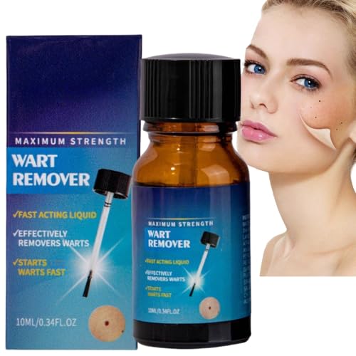 Wart Remover Fast Acting and Painless,Wart Removal Liquid,Skin Tag Remover Serum,Tags and Mole Remover Fall Away Quickly,Mole Removal for Face,Body and Hands,Tag Remover Skin for All Skin Types