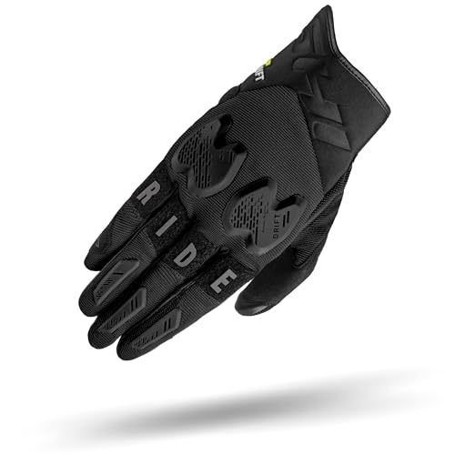 Gants moto femme été ventilés en cuir noir SHIMA Drift GLV taille M
