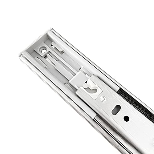Glissière de tiroir en acier inoxydable à 3 sections coulisse d'armoire - 3