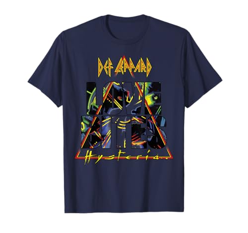 Def Leppard - Love Bites Hysteria Camiseta