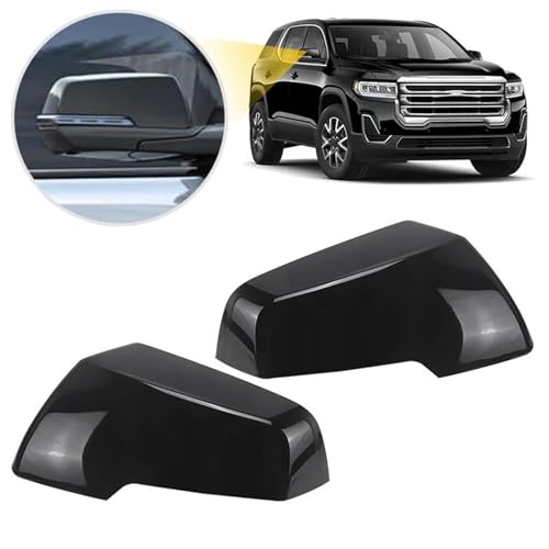 Coque Rétroviseur Gauche Noir pour Chevy Traverse 2018-2024 Cache Extérieur