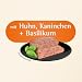 animonda Vom Feinsten Mini Senior Hundefutter nass mit Huhn + Kaninchen und Basilikum (32 x 100 g), getreidefreies Senior Nassfutter ohne Zucker und Soja für kleine Hunderassen