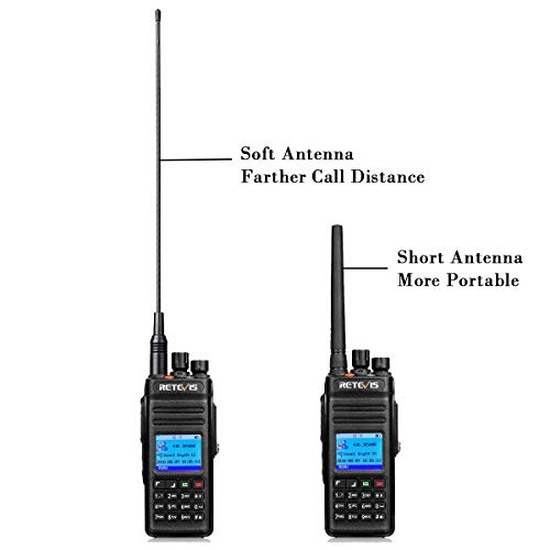 Retevis RT83 DMR Digitale Walkie Talkie, IP67 Waterdichte Bidirectionele Radio, 1024 Kanalen, GPS, 2800 mAh, TDMA Dual… - Image 4