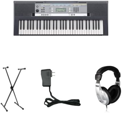Yamaha YPT-240 61-Key Digital Piano Value Pack with Stand, Power Supply, and Headphones
