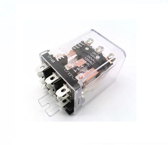 RADWELL Verified Substitute W388ACQX-14-SUB Substitute for MAGNECRAFT W388ACQX-14, Relay, 120VAC, 13 AMP, 3PDT, Plug in, 38.8 X 35.5 X 73.8