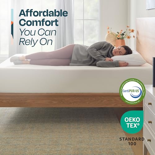 Image of Linenspa 12 Inch Gel Infused Memory Foam Mattress - King Size - Plush - Cooling Gel - Mattress in a Box - Primary or Guest Bedroom - Pressure Relieving and Breathable - CertiPUR-US Certified