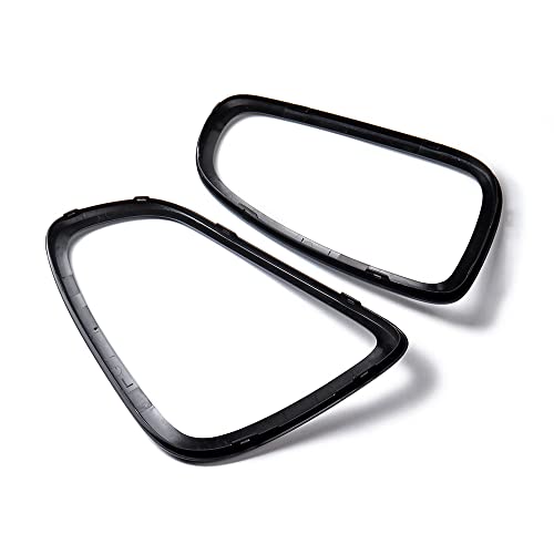 Amopacorp 1 Pair Glossy Black Left Right Side Rear Tail Light Trim Ring Cover Insert Abs Housing Compatible With Mini Cooper 2007-2015 R56 Hatchback R57 Convertible R58 Coupe R59 Roadster #TOP5