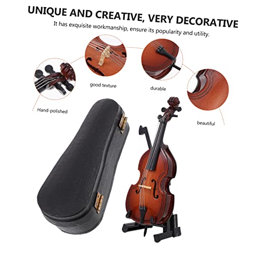 Hohopeti 1 Unidade Modelo De Violoncelo Decoração De Casa Baixo Mini Decoração Musical Decorações Pa