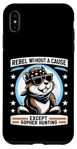 Rebel Without A Cause Except Gopher Hunting Fun �X�}�z�P�[�X iPhone XS Max �p
