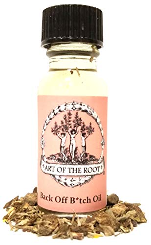 Back Off B*tch Oil | Handmade with Herbs & Essential Oils | Protection & Banishing Rituals | Wiccan Pagan Hoodoo Conjure Magick