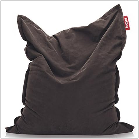 Fatboy The Original Stonewashed Bean Bag Lounger by Fatboy USA, color = Brown