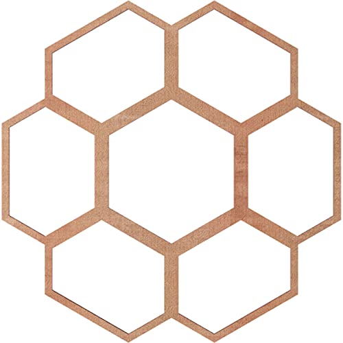 Image of Ekena Millwork 22 inchOD x 7 3 /4 inchID x 3 /8 inchT Florin Wood Fretwork Pierced Ceiling Medallion, Cherry