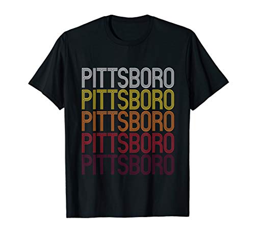 Pittsboro, nc | vintage style north carolina t-shirt
