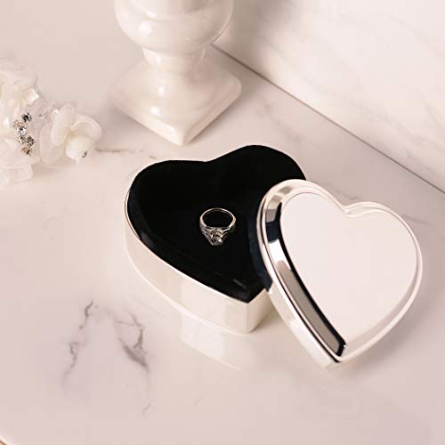 Cherishedmomentspersonalizedheartshapedjewelrykeepsakeboxforfianceornewbrideweddinggiftwithcustomengravednamesilvertoned Urban Country Home Decor Cherished moments personalized heart shaped jewelry keepsake box for fiance or new bride wedding gift with custom engraved name silver toned urban country home decor