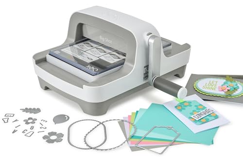 Sizzix Big Shot Machine with Starter Kit, 6' Die-Cutting and Embossing...