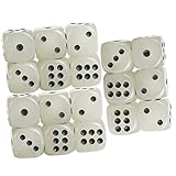Dés pour jeux de table - fabrication exceptionnelle, conception raisonnable, stable et pratique, vous apportera une bonne expérience d'utilisation, allumera les dés