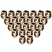 ECCPP Chrome Wheel Lug Nuts 24 Pieces 14x1.5 Hex Drive 7/8" 1.12 Tall Open End Lugs Nuts for Chevy GMC Cadillac Factory Style Lugs 1988-2014