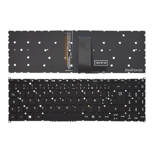 Clavier Azerty Français haut de gamme rétroéclairé pour PC Acer Aspire 1 A115-32
