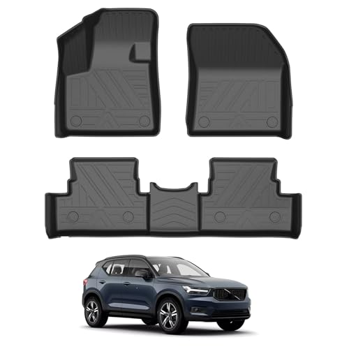 Tapis de sol compatibles avec Volvo XC40 pour remplacer vos protections usées par de l'étanche