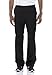 Dickies Men's Zip Fly Pull-On Scrub Pant, Black, X-Large