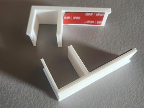 Fan Clips for Box Fan Filter (White)