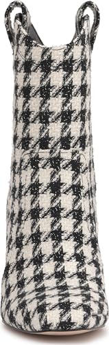 Jessica Simpson Women's Xovira Mid Calf Boot, Black/White, 72
