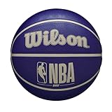 WILSON NBA DRV Outdoor Basketball - Indigo/Beige, Size...