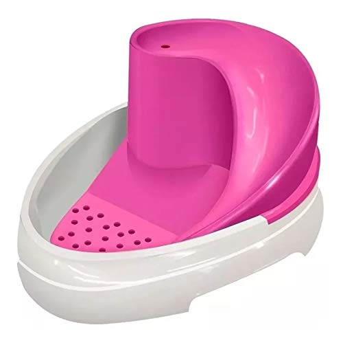Tobo fonte agua filtrada para caes e gatos bivolt rosa