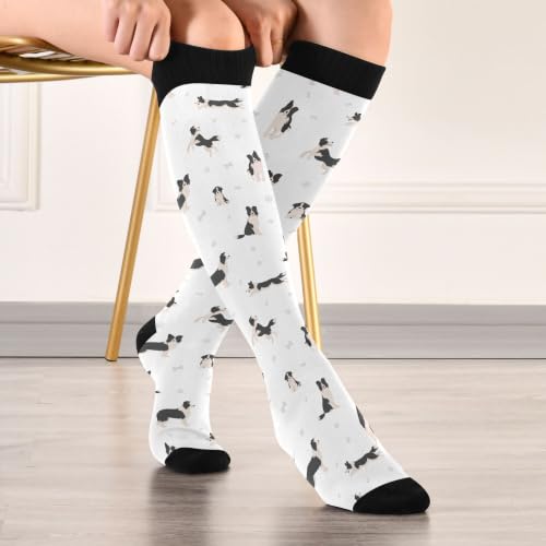 Image of Fisyme Socks for Women Men Warm Comfort Athletic Crew Running Hiking Cycling Compression Socks